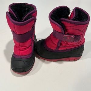 Little girls Kamik winter boots